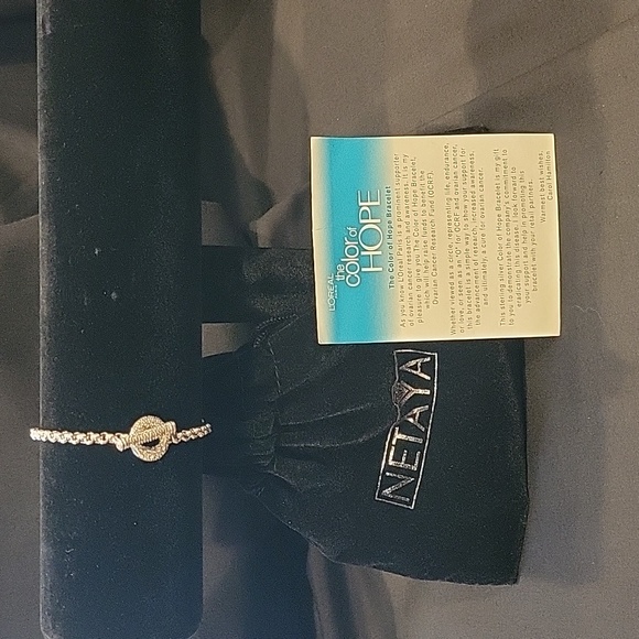 Sterling Silver Toggle Bracelet - Picture 1 of 4